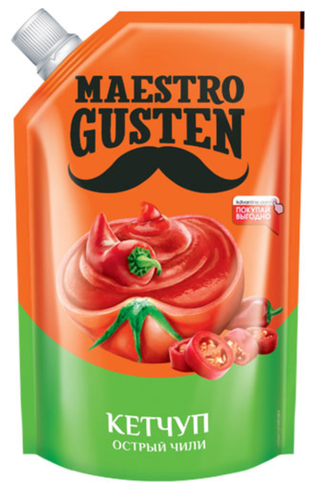 «Maestro Gusten», кетчуп «Чили», 400 г