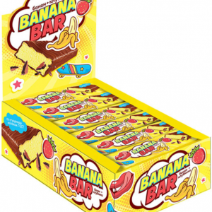 Батончик-суфле клубнично-банановый «Banana bar», 35 г