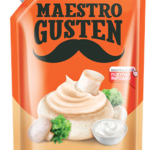 «Maestro Gusten», соус «Сметанный с грибами», 196 г