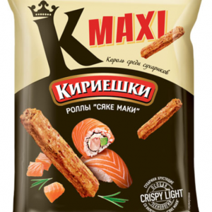 «Кириешки Maxi», сухарики Роллы «Сяке маки», 60 г