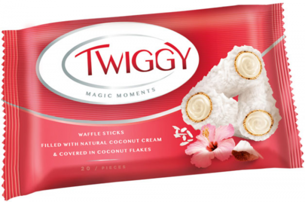 Конфеты Twiggy с кокосом, 185 г