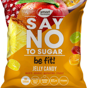 «Smart Formula», мармелад жевательный Say no to sugar Манго-ананас-маракуйя-гранат, 70 г