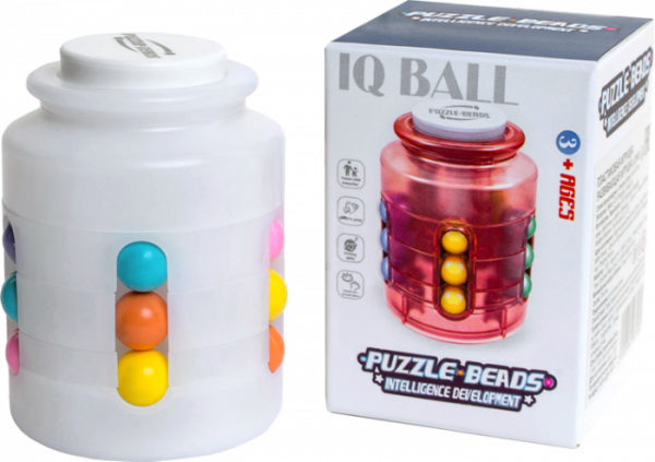 Игрушка-головоломка «Puzzle beads» Бутылочка с шариками