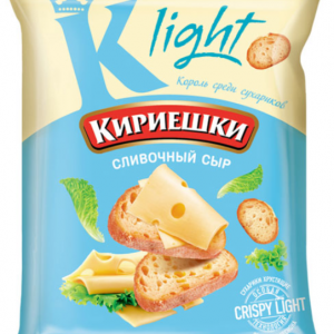 «Кириешки Light», сухарики со вкусом сливочного сыра, 80 г