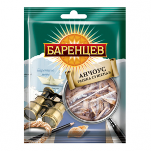 «Баренцев», анчоус сушёно-вяленый, 20 г