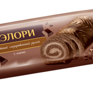 «Мэлори», рулет бисквитный с какао, 200 г