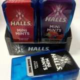 HALLS mini mints 12.5 г со вкусом мяты и ягод