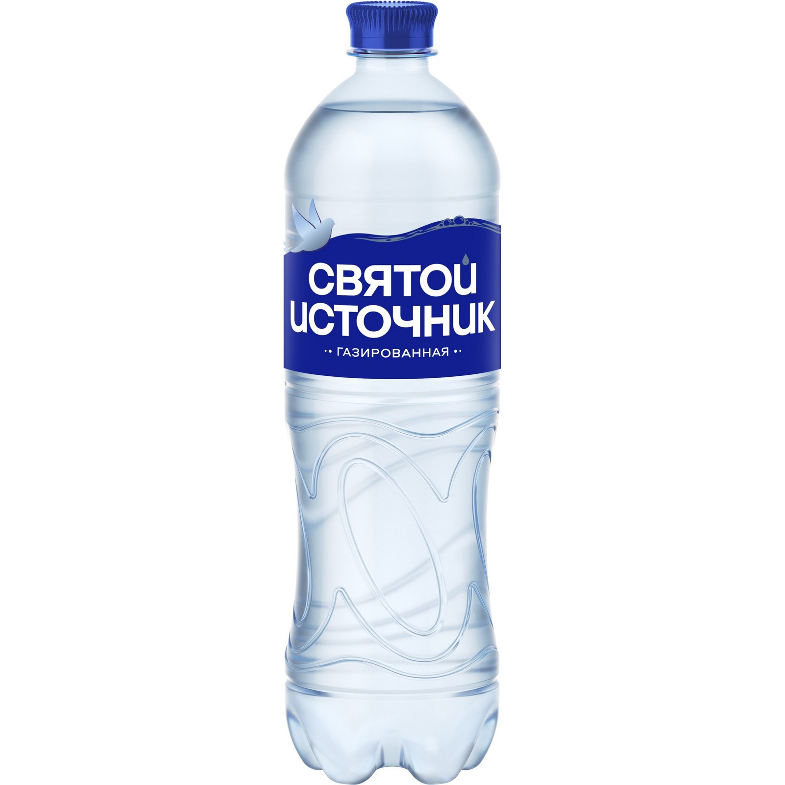 1a41b8c98d891238d2f172461b990341.jpg Вода питьевая Святой источник, газированная, ПЭТ, 1 л
