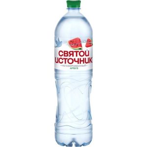 Вода питьевая Святой источник «Арбуз», негазированная, ПЭТ, 1,5 л — купить в Красноярске