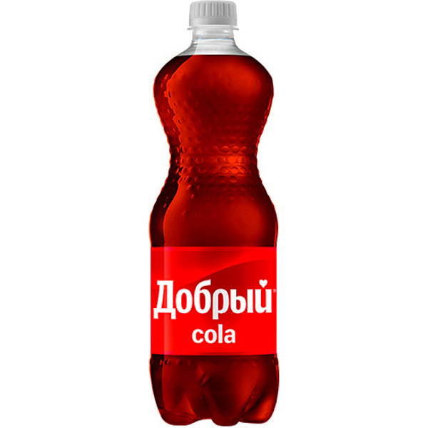 24c6f8782f012d74971e98946e81c75d.jpg Напиток газированный Добрый "Cola", ПЭТ, 1 л