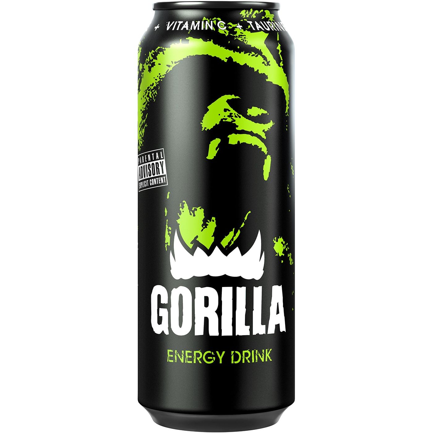 490fc8197e78232d6e9c2cfe57df57f4.jpg Напиток энергетический Gorilla Energy "Classic", газированный, безалкогольный, ж/б, 0,45 л