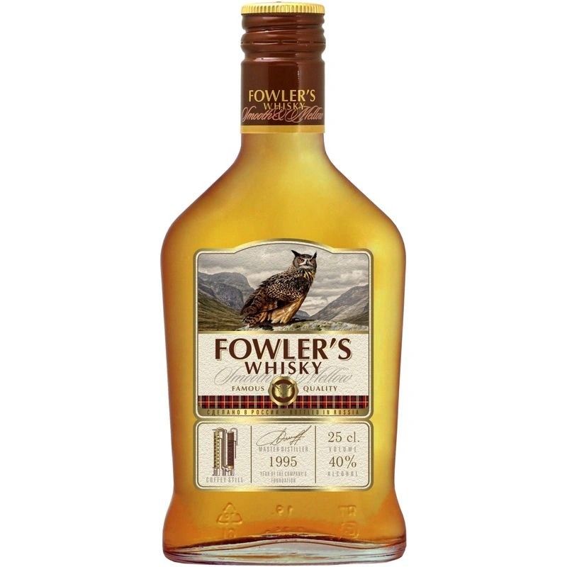 4dr7dhh0fi4ucmax4t09mkgutjn2vjrv.jpg Виски зерновой Fowler's, 40%, 250 мл