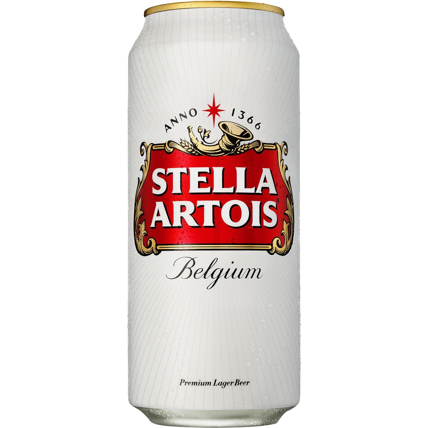 5391fdd518b7d0cf327f96b7ec47a5c1.jpg Пиво светлое Stella Artois "Premium lager beer", фильтрованное, 5%, ж/б, 0,5 л