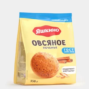 «Яшкино», печенье овсяное, 350 г — купить в Красноярске