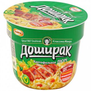 Пюре картофельное быстрого приготовления Доширак "Курица", стакан, 40 г