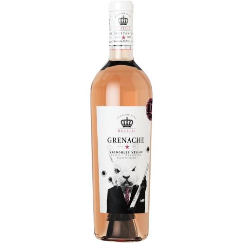 6zit3qqjqpiwcsdu0wls5nevo48e39v9.jpg Вино розовое сухое Bestial "Grenache", 12,5%, 750 мл