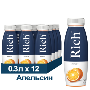 Нектар Rich «Апельсин», 0,3 л
