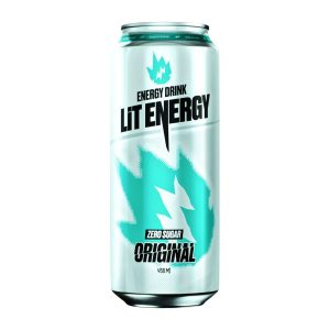 Напиток энергетический LIT ENERGY "Original Zero Sugar", без сахара, газированный, ж/б, 0,45 л