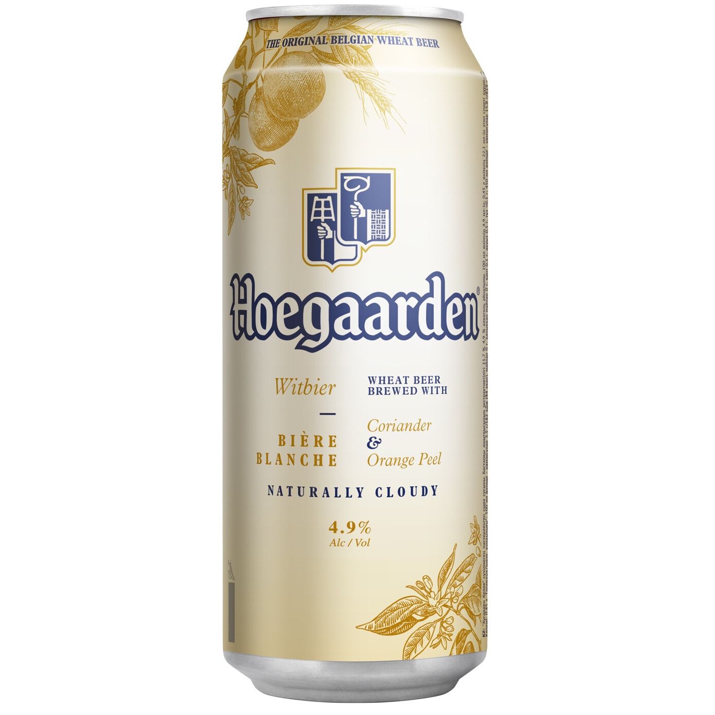 a5c30aa48468f95550b744d52e54fab4.jpg Пиво Hoegaarden "Белое", ж/б, 450 мл