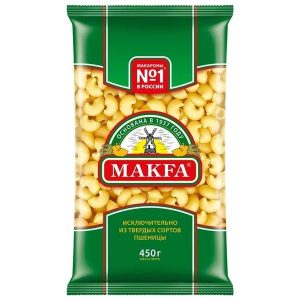 Макаронные изделия Makfa «Улитки», группа А, в/с, 450 г — купить в Красноярске