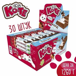 Шоколад молочный Cho ko-te "Молочная начинка", 42 г
