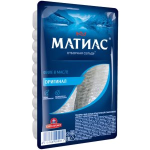 Сельдь филе Санта Бремор Матиас оригинальное, в масле, 250 г — купить в Красноярске