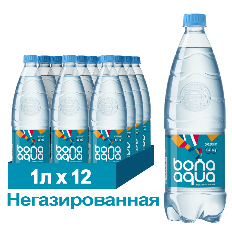 gjo2a4mwxo.png Вода питьевая BonAqua, негазированная, ПЭТ, 1 л