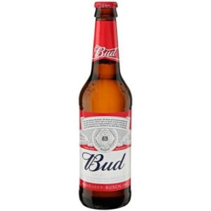 Пиво светлое Bud, фильтрованное, пастеризованное, 5%, стекло, 0,44 л — купить в Красноярске