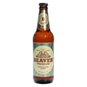 Пиво светлое Beaver «Премиум»», 5%, стекло, 0,44 л — купить в Красноярске
