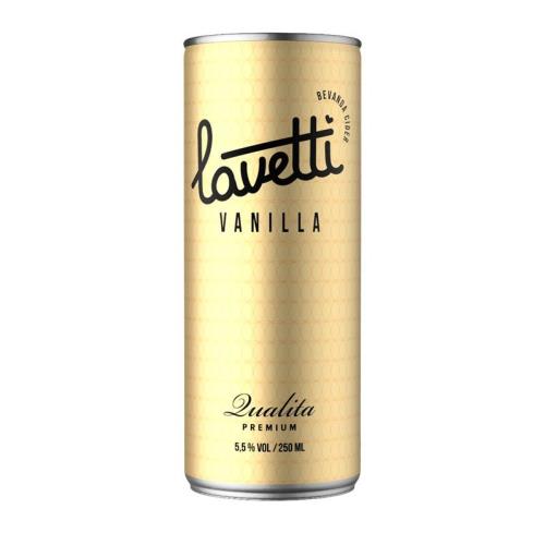 lmrjlybuam85rp1d8zx7o6sifto83ye4.jpg Сидр фруктовый газированный белый сладкий Lavetti "Vanilla", фильтрованный, 5-6%, ж/б, 0,25 л