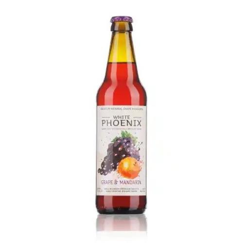 r8xgdry8ka05fknluray6fic4epsy6in.jpg Медовуха Белый Феникс "Виноград-Мандарин", 5,6%, стекло, 0,45 л