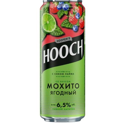 u2q3zj22k5mqr4sitw88z5q67bf8dvao.jpg Напиток пивной Hooper's Hooch "Super Ягодный Мохито-Лайм", 6,5%, ж/б, 0,45 л