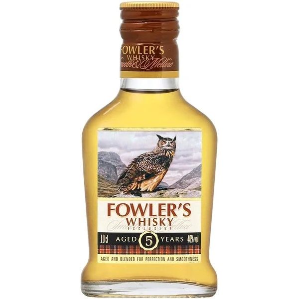 w5k7tgqk5u86k7w68c1nt3udi8b6cg0o.jpg Виски зерновой Fowler's, 40%, 0,1 л
