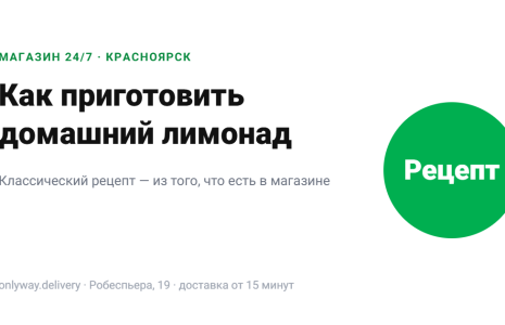 Домашний лимонад: классический рецепт